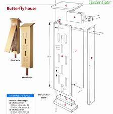 It also beautifies your flower garden with its natural appeal. Butterfly House Plans Free Butterfly House Bird House Plans Free Bird House Plans