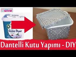Teneke Kutu Ile Taki Kutusu Tesbih Kutusu Yapimi Youtube Kutular Fikirler Hobi