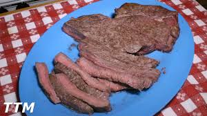 How To Cook A Top Round Steak Or London Broil In The Toaster Oven Good Cheap Steak Top Round Steak Recipes Top Round Steak Round Steak Recipes