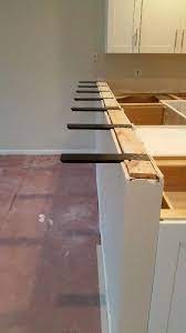 Kitchen Cabinets Refacing Kitchen Remodel Countertops Knee Wall Countertop Support