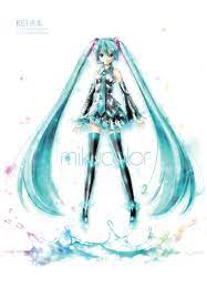 Mikucolor Kei S Hatsune Miku Illustration Works Is Now Available In English From Udon Entertainment An Amazing Compendium Of Miku Book Art Hatsune Miku Miku