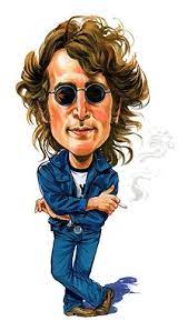 John Lenon Beatles Art Caricature Celebrity Caricatures