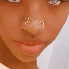 Nose Cuffs Etsy In 2021 Cute Nose Piercings Cute Piercings Nose Jewelry
