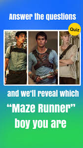 Our online the maze runner trivia quizzes can be adapted to suit your requirements for taking some of the top the maze runner quizzes. Quiz