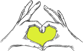 Two people can make it together: Heart Hands Hands Making Heart Drawing Full Size Png Download Seekpng