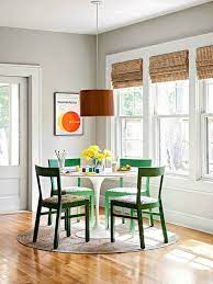 The combination of white and grey give a simple neutral overall look with a very relaxing vibe. 9 Eclectic Dining Room Ideas That Will Make You Long For A Makeover Inspiration Ideas Brabbu Design Forces