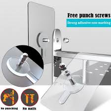 (the hook automatically aligns the nail at the optimum angle.) next, tap the nail all the way in. Storage Rack Self Adhesive Hanging Nails Non Trace No Drilling Transparent Nail Free Wall Hook Seamless Screw Shopee Philippines