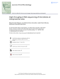 Join facebook to connect with luis alberto bravo and others you may know. Pdf High Throughput Dna Sequencing Of Microbiota At Interproximal Sites