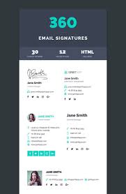 12 Professional Email Signature Templates With Unique Designs Email Signature Templates Email Signature Design Professional Email Signature
