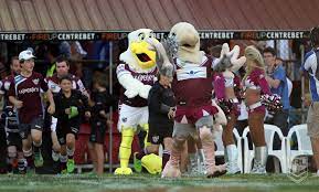 Constructed from cotton and polyester materials for excellent shape retention. Manly Sea Eagles Mascot Mascot Manly Eagles