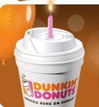 Reach 200 points and you'll get a coupon for a free beverage. Dunkin Donuts Free Birthday Beverage Freebies 4 Mom