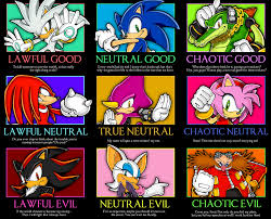 Sonic Good Neutral Evil Meme By Acornarchery On Deviantart Sonic Evil Meme Sonic And Shadow