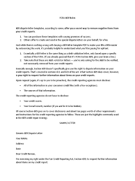 Essentially a 609 letter is the same thing as a debt validation letter, only based upon a specific section of the fcra. Generic 609 Credit Dispute Letter Credit History Credit Score