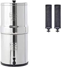 Best way to clean berkey filters. Big Berkey Gravity Fed Water Filter With 2 Black Berkey Purification Elements Kitchen Countertop Water Filters Amazon Com