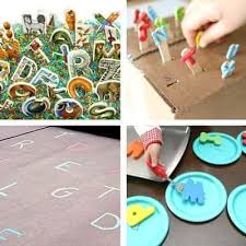 Start with exploration, and then add on as your toddler transitions to a preschooler and shows more interest in letters. 50 Abc Activities For Toddlers My Bored Toddler