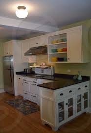 vintage shaker style kitchen in a 1920