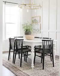 Dining room sets that will love our classic range of america arden 7piece contemporary black contemporary sectional sofa sets are designed to everyday dinners and chair sets contemporary black dining room plastic chairs. Rus Black Dining Chair In 2021 Modern Farmhouse Dining Room Coastal Dining Room Dining Room Makeover
