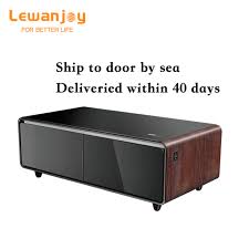 Not all coffee tables are created equal. Smart Coffee Table With 93l Drawer Refrigerator Wireless Charging Usb Charging Port Food Processors Aliexpress