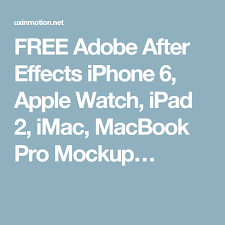 Pin On Free After Effects Device Mockup Templates