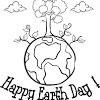 Printable earth day coloring sheets. 1