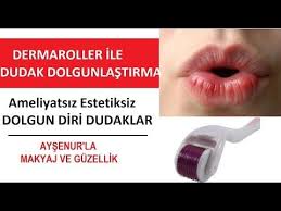 Evde Dermaroller Ile Dudak Dolgunlastirma Kirisik Silme Youtube Cilt Bakimi Tuyolari Dudak Cilt Bakimi