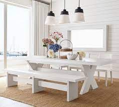 Still, farmhouse style can be interpreted in a number of ways, from a modern to more traditional look. Modern Farmhouse Extending Dining Table Pottery Barn