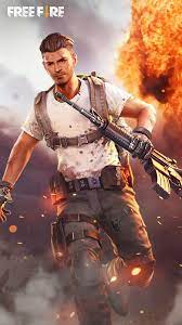 Here the user, along with other real gamers, will land on a desert island from the sky on parachutes and try to stay alive. Download Free Fire Wallpaper Hayato