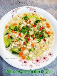 Resep bubur ayam bulgogi yang unik ini wajib kamu jadikan sebagai ide baru menikmati bubur ayam. Resepi Bubur Rolled Oat Diet Rasa Macam Bubur Ayam Mcd Padahal Tak Guna Nasi Pun Daily Makan