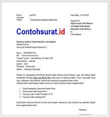 Contoh Surat Permohonan Becak Pada Dinas Sosial Surat Tanda Kartu