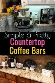 Diy Coffee Bar Ideas Stunning Farmhouse Style Beverage Stations For Small Spaces And Tiny Kitchens Decluttering Your Life Coffee Station Kitchen Diy Coffee Station Diy Coffee Bar