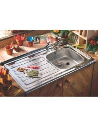 kitchen sinks, roll front 1000 x 600mm