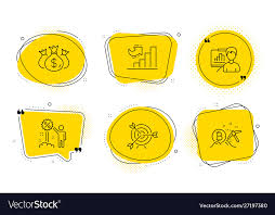 target check investment and growth chart icons