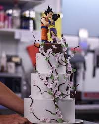 Wedding Cake A Nouveau Sous Le Theme Du Japon Cette Fois Ci Represente Par Le Personnage Prefere Du Marie San Anime Wedding Wedding Cake Toppers My Wedding