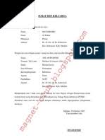 Kenapa demikian, tidak lain dan tidak bukan karena surat memiliki bukti fisik yang bisa digunakan sebagai bukti di kemudian hari. Surat Izin Keluarga Bekerja Ke Luar Negeri