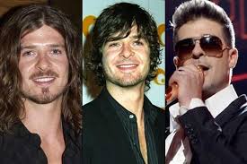 Omg The Evolution Of Robin Thicke S Hair Robin Thicke Hair Robin