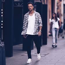 Flannel clothing flannel outfits flannel jacket color combos men casual stylish fabric mens fitted to perfection, this flannel coat comes in checks pattern in green and blue with white detailing. How To Wear A Flannel Shirt For Men Outsons Men S Fashion Tips And Style Guide For 2020