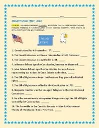 Which state did not send deputies to the constitutional convention? Constitution Day Quiz Take The Challenge By House Of Knowledge And Kindness