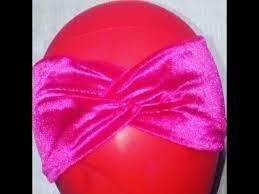 مشروع مربح خياطة ربطات شعر بوندانة شعر كروازي للبنات القطيفة مع سعر البيع Diy Headband Youtube Couture Fashion