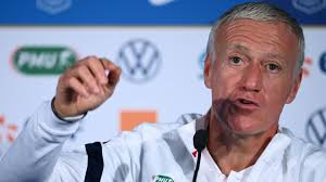 #see you tomorrow when deschamps will announce mbappé in his squad for the international break. Frankly It S Not Serious France Manager Deschamps Dismisses Benzema Recall Chances Goal Com