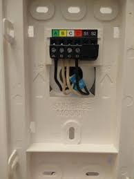 The color of wire r is usually red and c is black. Need Help Nest Thermostat Wiring Issue Carrier Infinity Series