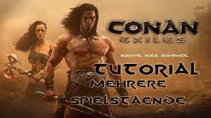 May 08, 2018 · conan exiles is an online multiplayer survival simulator set in the world of conan the barbarian, now with mounts and the ability to fight on horseback. Conan Exiles Zwei Spielstande Tutorial Youtube
