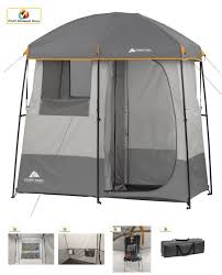 Portable Shower Tent Non Instant 2 Room Camping Shelter Outdoor Towel Rack Room Ozarktrail Shower Tent Tent Camping Shower