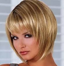 Thin hair isn't generally a major problem as long as you have this rundown of lovely short haircuts for fine hair. Layered Bob Hairstyles With Bangs For Blonde Straight Hair Pics Straight Blonde Hair Bob Hairstyles Hairstyles With Bangs