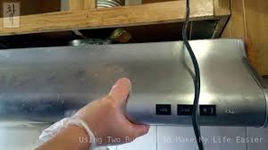 Diy Remove Replace Kitchen Range Hood Sanyangpai Cy 198 Youtube