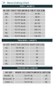 Lacoste Size Chart