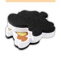 Foska Small EVA Cute Cartoon Board Eraser for School Office ...