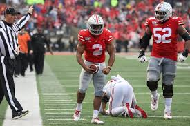 Overall, a realistic projection for dobbins is 220 carries for 1,050 yards and 9 touchdowns with 30 targets, 24 receptions, 175 yards, and another score. Football J K Dobbins Torches Nation S No 1 Rush Defense The Lantern