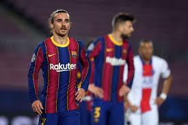 Kylian mbappe of france and antoine griezmann of france during the france v moldova, 2020 european championship qualifying group h match at stade de france on november 14th 2019 in paris, france photo by tim clayton/corbis via getty images. Griezmann Gives His Verdict On Barcelona S Ucl Defeat To Psg Barca Blaugranes