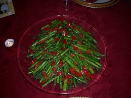 Asparagus Christmas Tree Christmas Food Christmas Tree Pictures Edible Gifts