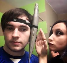 A fantastic shot of Dax Rocker and Sarah Randolph when we were shooting the  orgy scene. Love it!